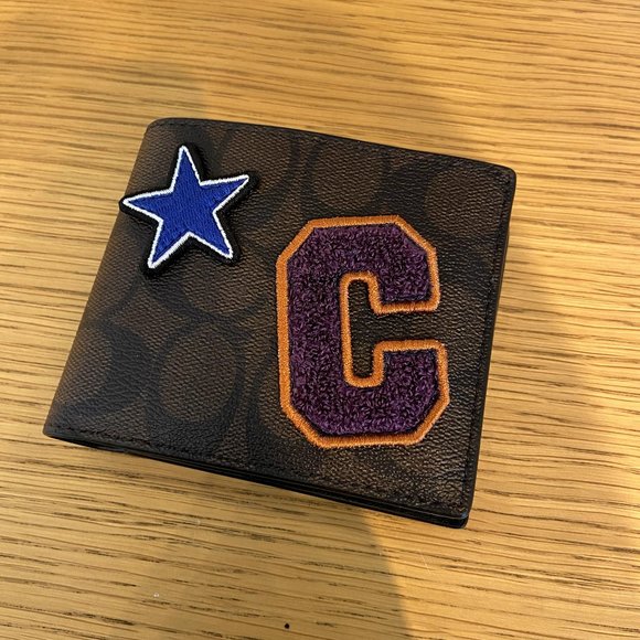 Coach 3 In 1 Wallet In Signature Canvas With Souvenir Patches c7069